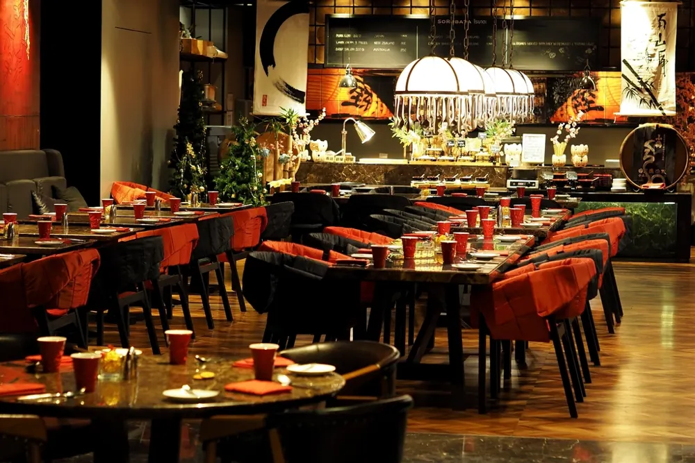 Gastraum eines italienischen Restaurants (Symbolfoto)